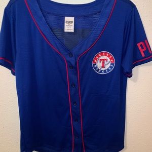 Victoria secret PINK Texas rangers jersey